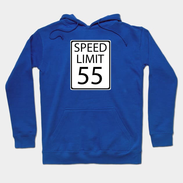 Speed Limit 55 Hoodie by dobber1611